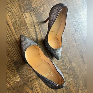 Christian Louboutin FILO 120 Lady Glitter Specchio Heels